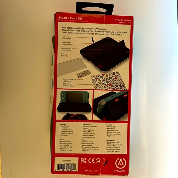 Pokémon Stealth Case Kit Nintendo switch Lite - Picture 8 of 8